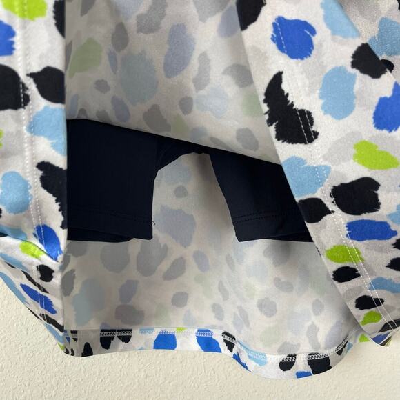 B‎ SKINZ Colorful Animal Print Golf Tennis Skort Size S Pull-On Stretchy - Picture 4 of 6